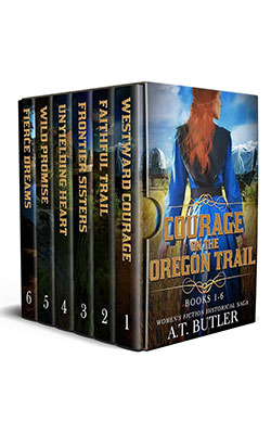 Courage on the Oregon Trail Books 1 - 6